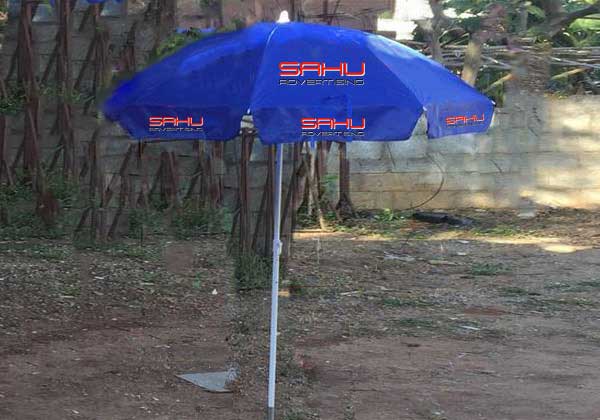 Umbrella advertising