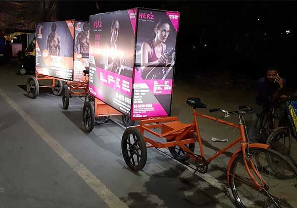 tricycle advertising